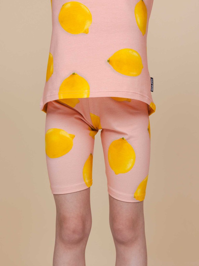 Lemon T-shirt and Bikershorts set Kids from SNURK