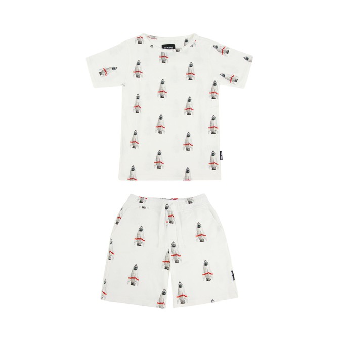 Rocket T-shirt and Shorts Kids from SNURK
