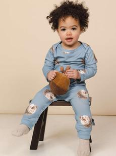 Hedgy Blue Jumpsuit Baby via SNURK