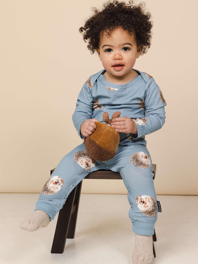 Hedgy Blue Jumpsuit Baby from SNURK