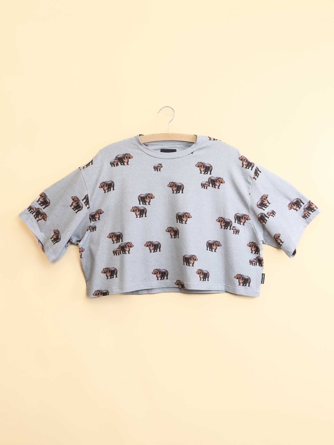 Hippos Cropped T-shirt and Shorts set Women from SNURK