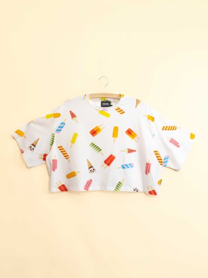 Popsicles Cropped T-shirt and Shorts set Women from SNURK