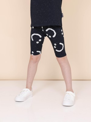 Smiles Black Bikershorts Kids from SNURK
