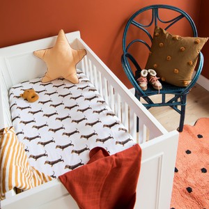 James Baby Bed Fitted Sheet from SNURK