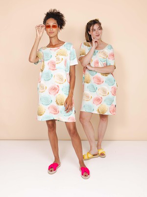 Gelato T-shirt Dress Women from SNURK