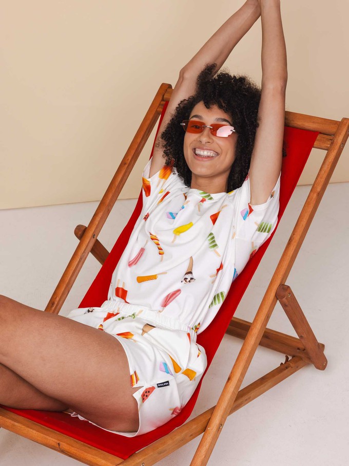 Popsicles T-shirt and Shorts set Women from SNURK