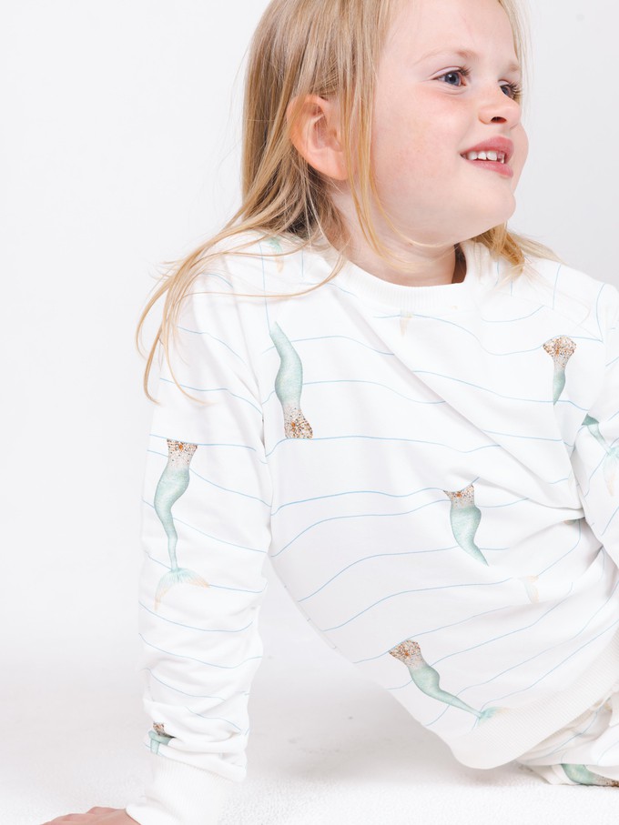 Mermaid sweater for kids from SNURK
