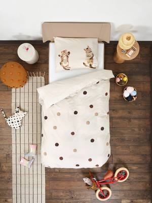 Kitten Friends pillowcase from SNURK
