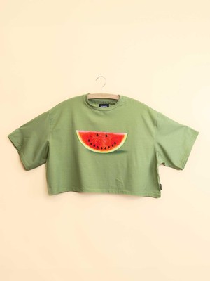 Watermelon Cropped T-shirt and Wide pants set Women from SNURK