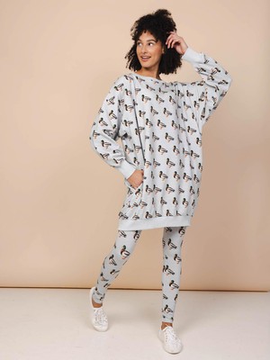 Quack! Sweater Dress en Legging set Women from SNURK