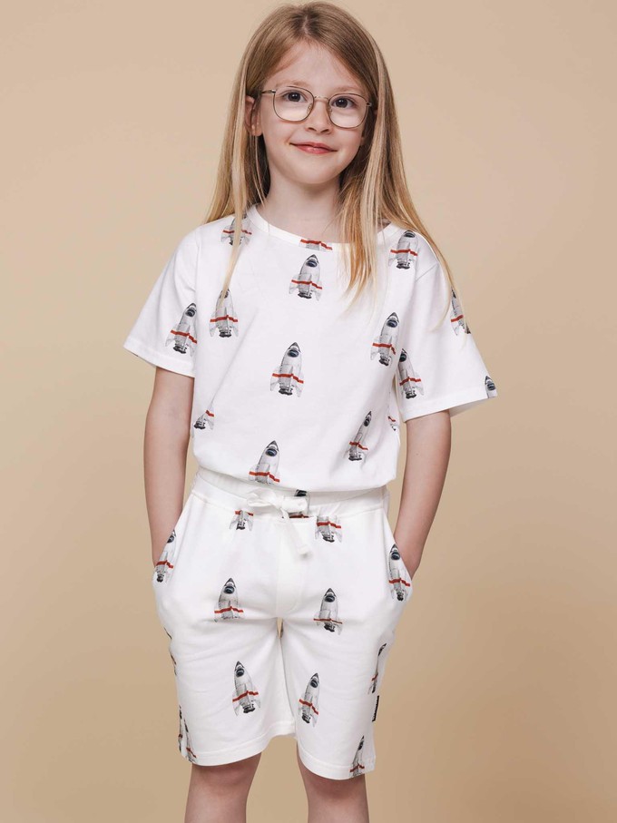 Rocket T-shirt and Shorts Kids from SNURK