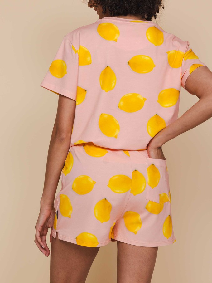 Lemon T-shirt and Shorts set Women from SNURK