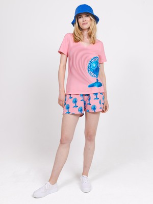 Fan-Tastic T-shirt v-neck Women from SNURK