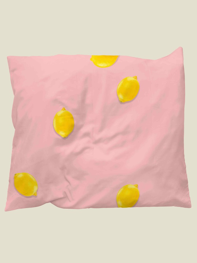 Lemon pillowcase from SNURK