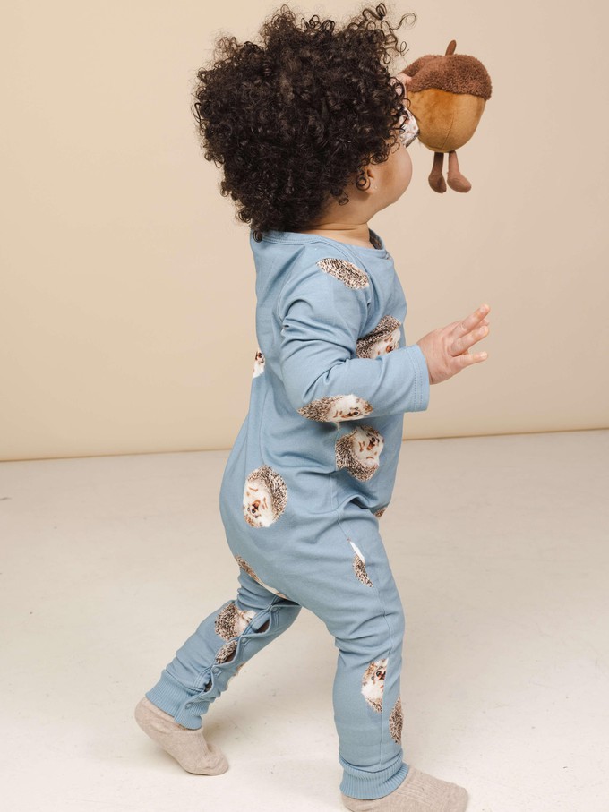 Hedgy Blue Jumpsuit Baby from SNURK