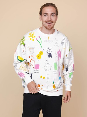 Rogier Roeters Oversized sweater Unisex from SNURK