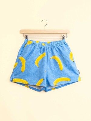 Banana Blue V-Neck T-shirt and Shorts set Women from SNURK