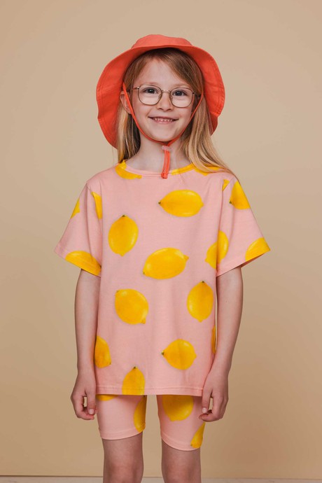Lemon T-shirt and Bikershorts set Kids from SNURK