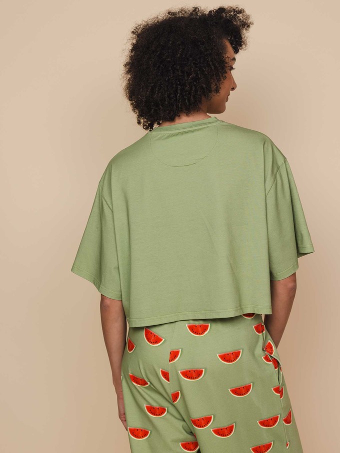 Watermelon Cropped T-shirt and Wide pants set Women from SNURK