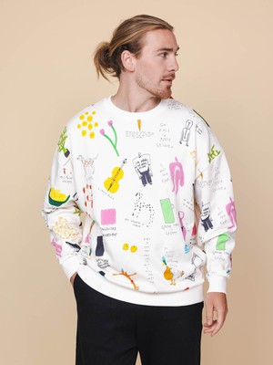 Rogier Roeters Oversized sweater Unisex from SNURK