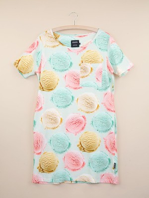 Gelato T-shirt Dress Women from SNURK