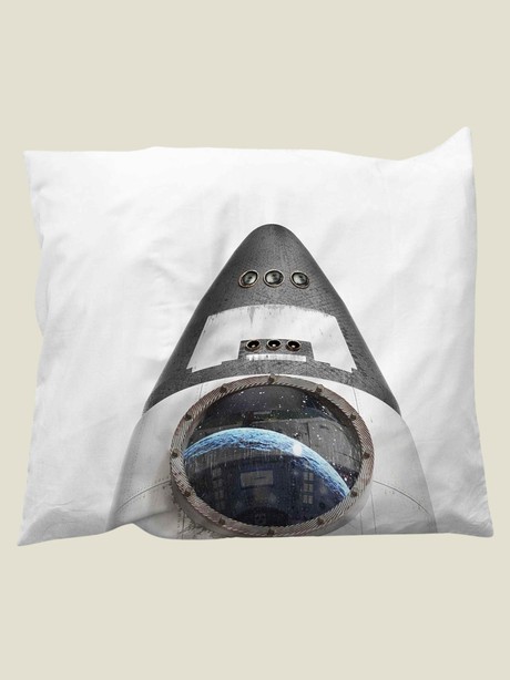 Rocket pillowcase from SNURK