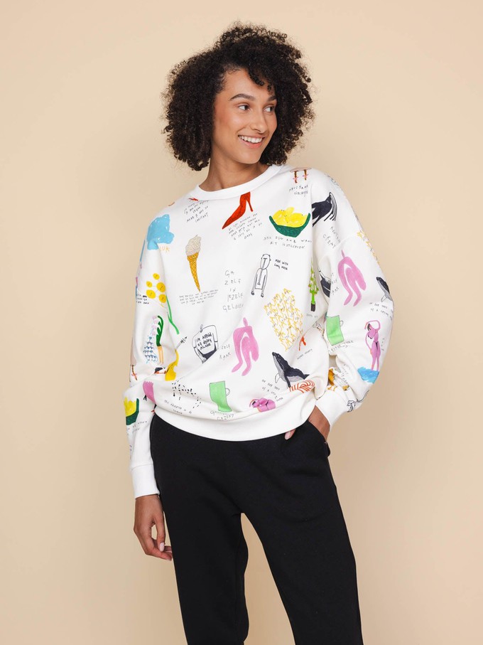 Rogier Roeters Oversized sweater Unisex from SNURK