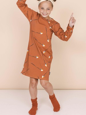 Marshmallow Dress long sleeve Kids from SNURK