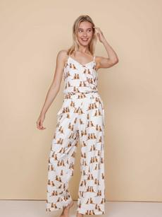 Meerkats Top and Wide pants set Women via SNURK