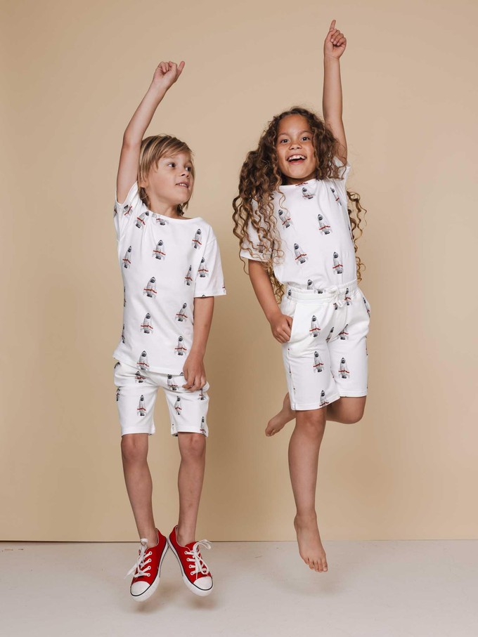 Rocket T-shirt and Shorts Kids from SNURK