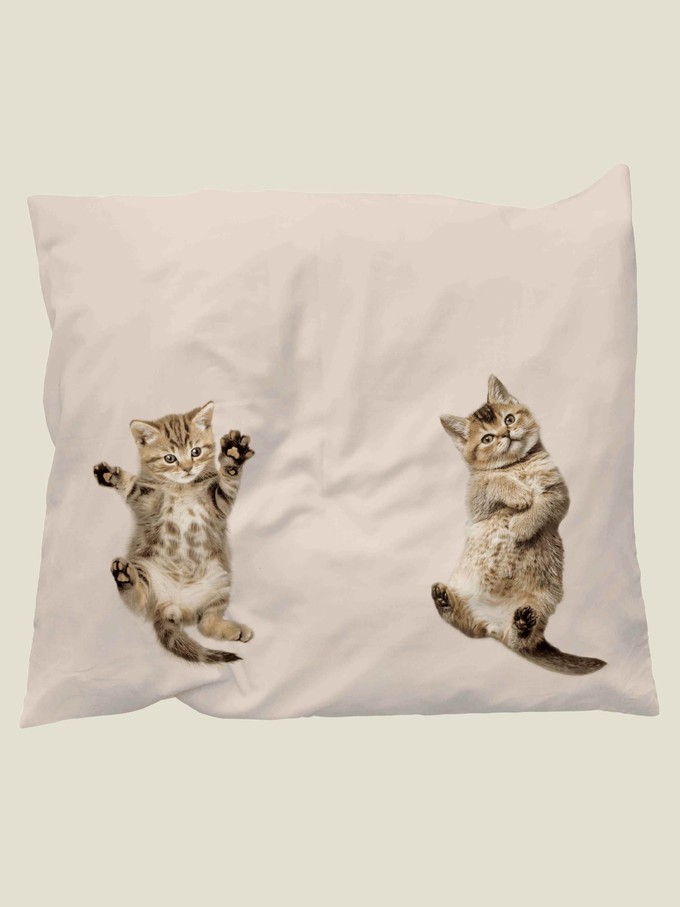 Kitten Friends pillowcase from SNURK