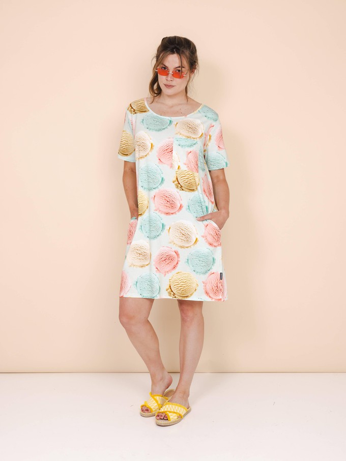 Gelato T-shirt Dress Women from SNURK