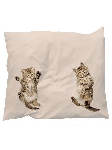 Kitten Friends pillowcase via SNURK