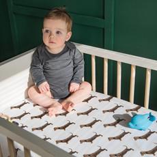 James Baby Bed Fitted Sheet via SNURK