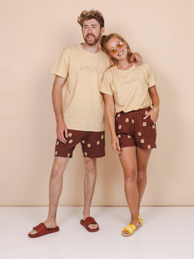 Sandy Beach T-shirt Unisex from SNURK