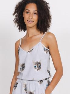 Ollie Cat Strap top Women via SNURK