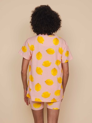 Lemon T-shirt and Bikershorts set Women from SNURK