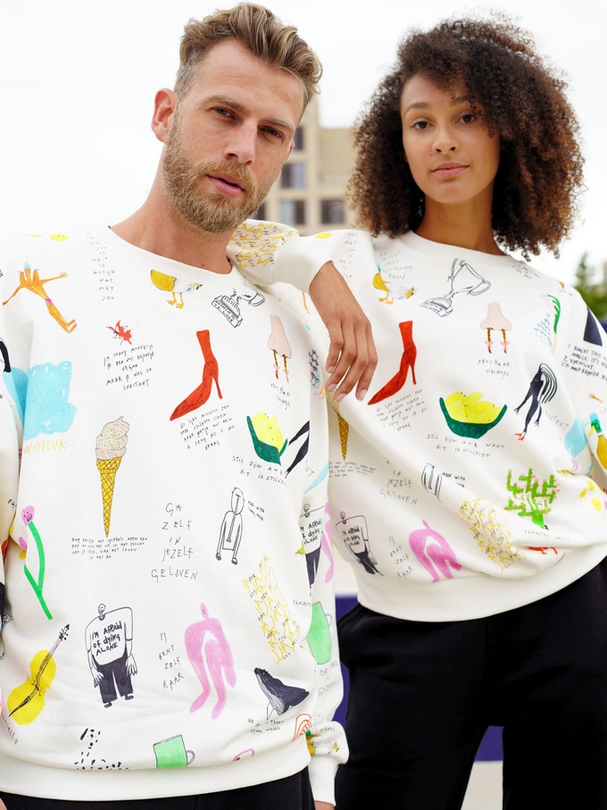 Rogier Roeters Oversized sweater Unisex from SNURK