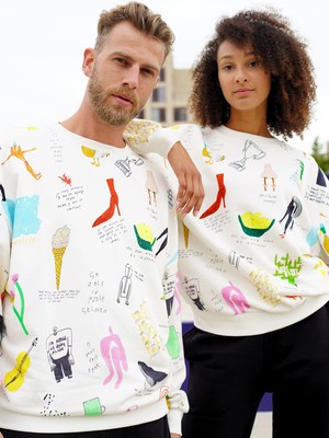 Rogier Roeters Oversized sweater Unisex from SNURK