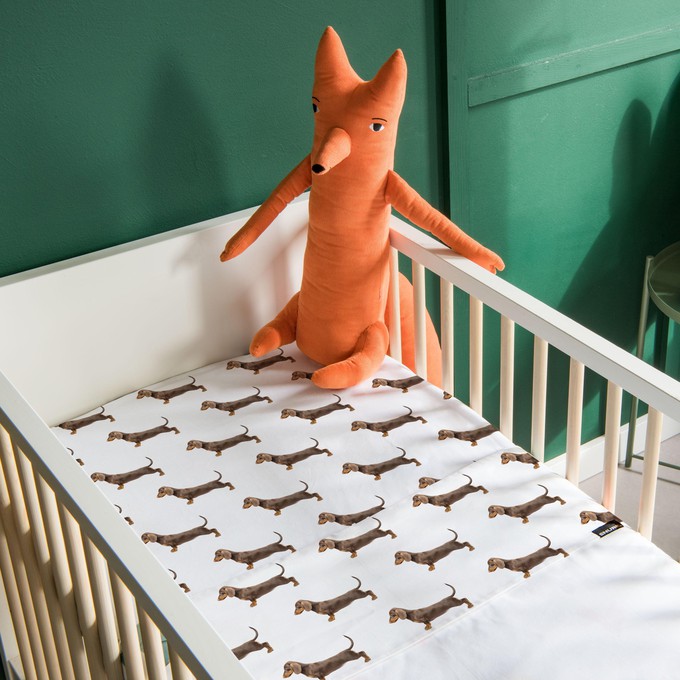 James Baby Bed Fitted Sheet from SNURK
