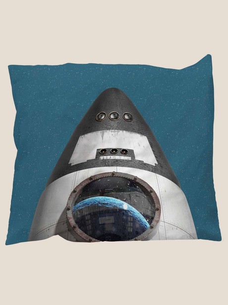 Rocket Blue pillowcase from SNURK