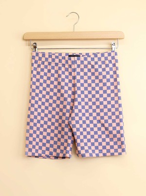 Check T-shirt and Bikershorts set Women from SNURK