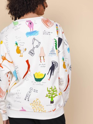 Rogier Roeters Oversized sweater Unisex from SNURK
