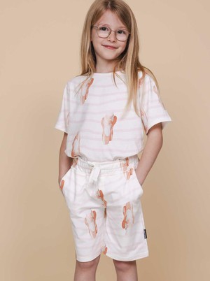 Ballerina T-shirt en Shorts set Kids from SNURK