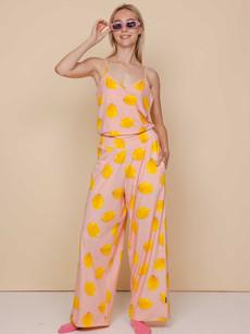 Lemon Top and Wide pants set Women via SNURK