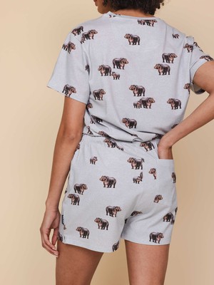 Hippos T-shirt and Shorts set Women from SNURK
