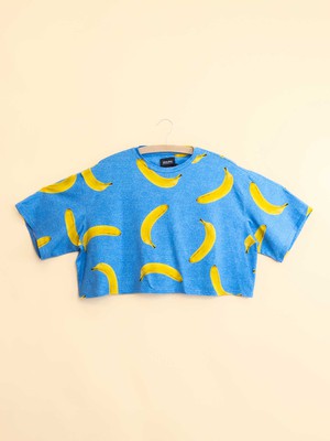 Banana Blue Cropped T-shirt and Shorts set Women from SNURK