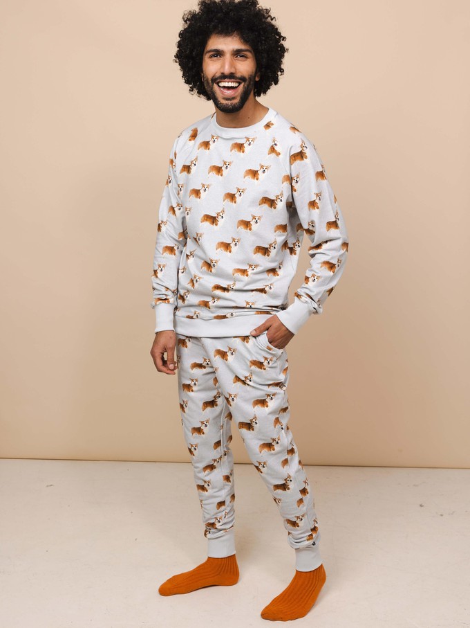 Corgi Time Pants Men from SNURK