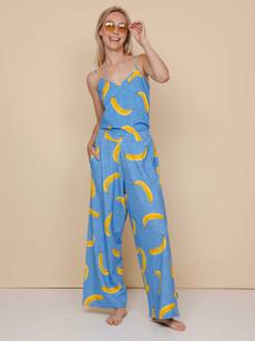 Banana Blue Top and Wide pants set Women via SNURK