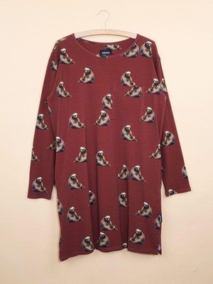 Sloth Longsleeve Dress Women from SNURK